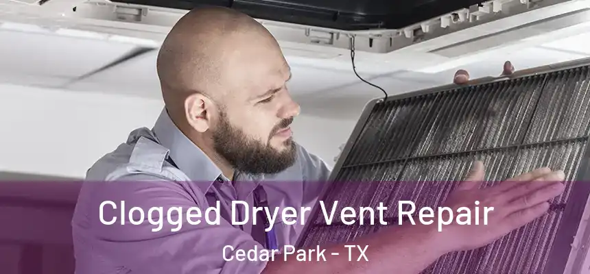  Clogged Dryer Vent Repair Cedar Park - TX